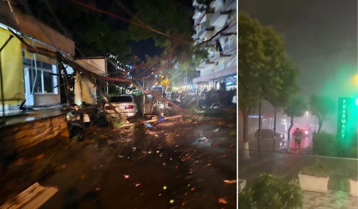 Furtuna care a devastat Saranda: haos pe plajă, turiști în panică și pagube uriașe în Balcani